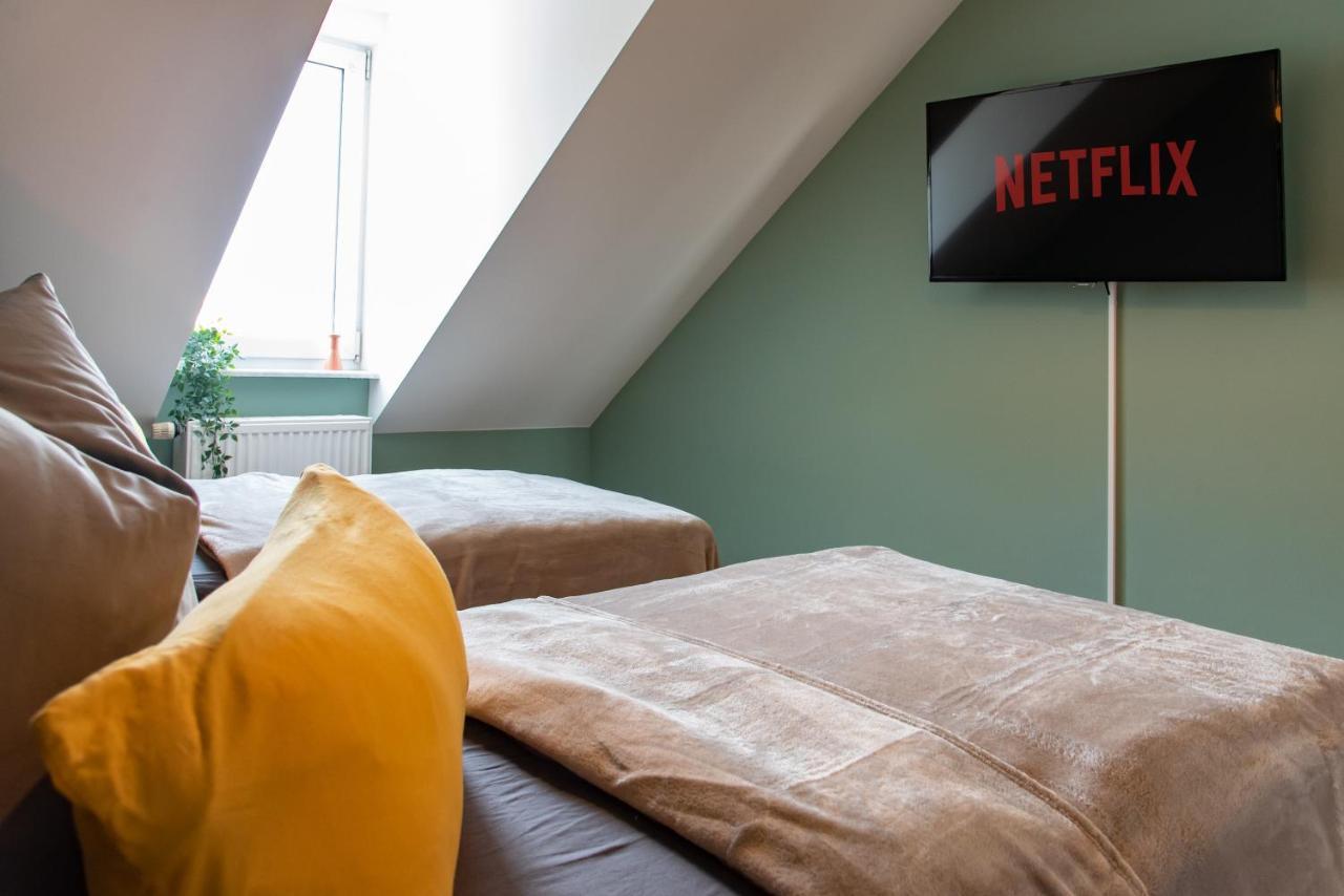 Bauhaus Apartment - Netflix, Nespresso, Zentral, Messe 开姆尼茨 外观 照片