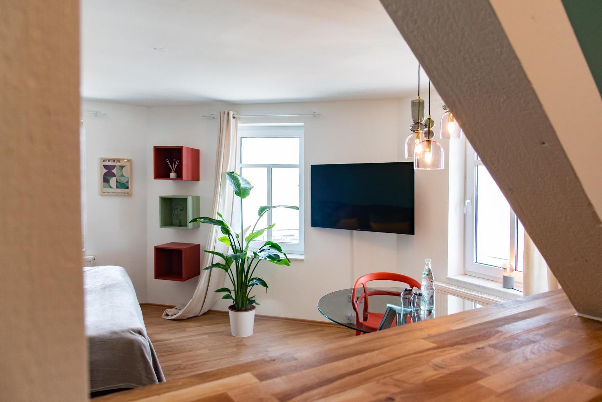 Bauhaus Apartment - Netflix, Nespresso, Zentral, Messe 开姆尼茨 外观 照片
