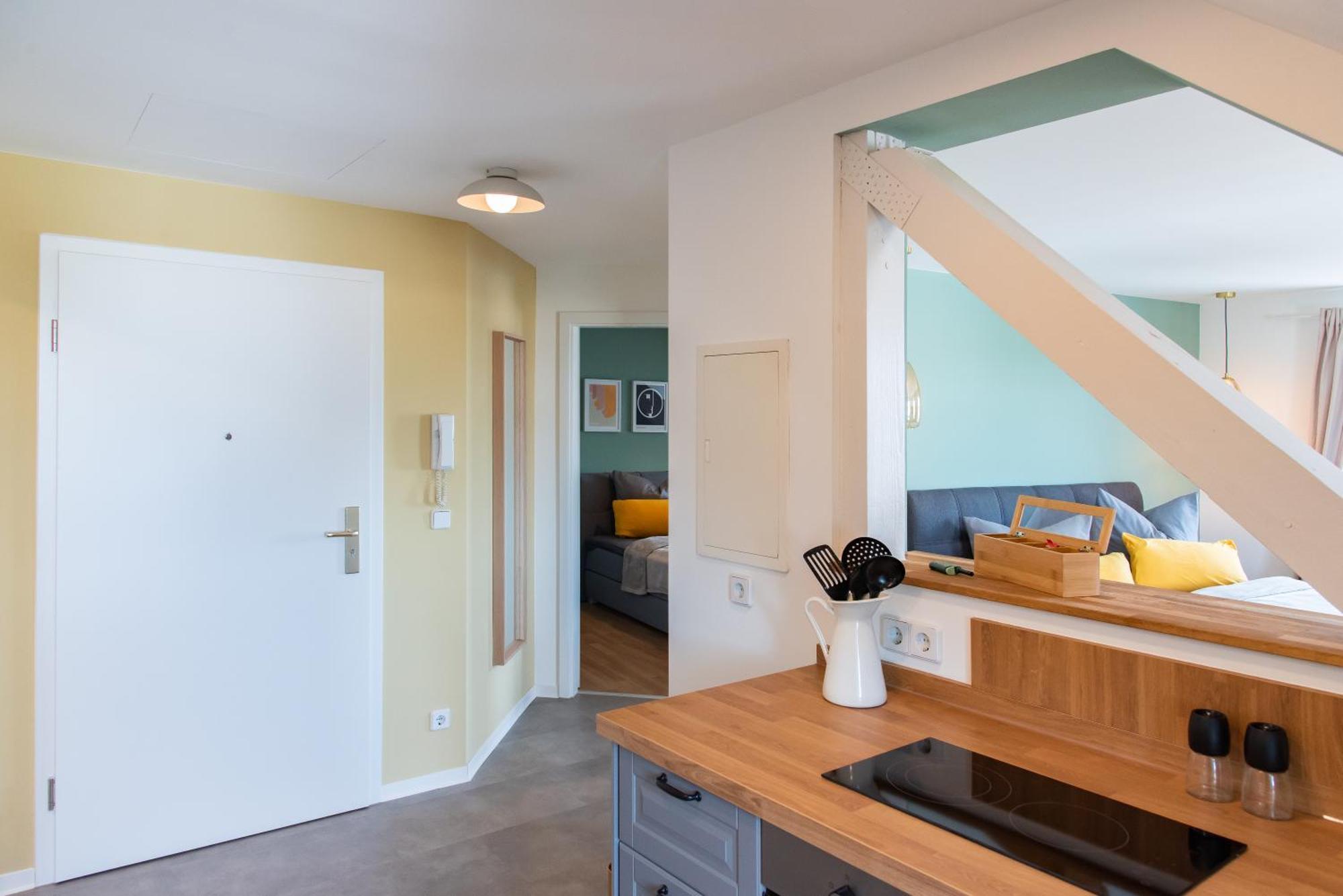 Bauhaus Apartment - Netflix, Nespresso, Zentral, Messe 开姆尼茨 外观 照片