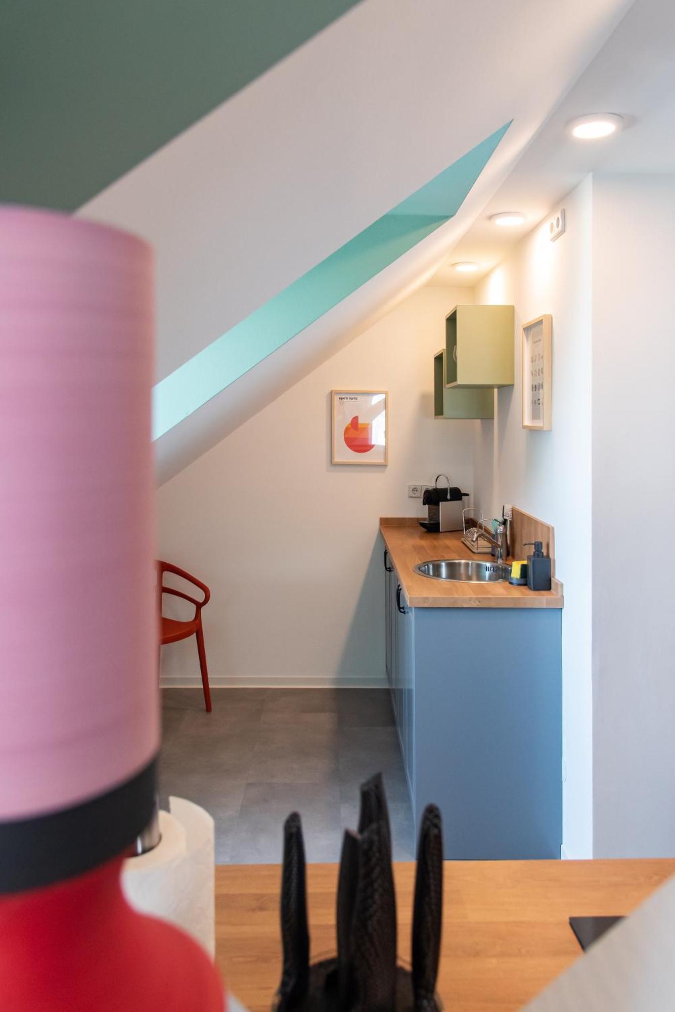 Bauhaus Apartment - Netflix, Nespresso, Zentral, Messe 开姆尼茨 外观 照片