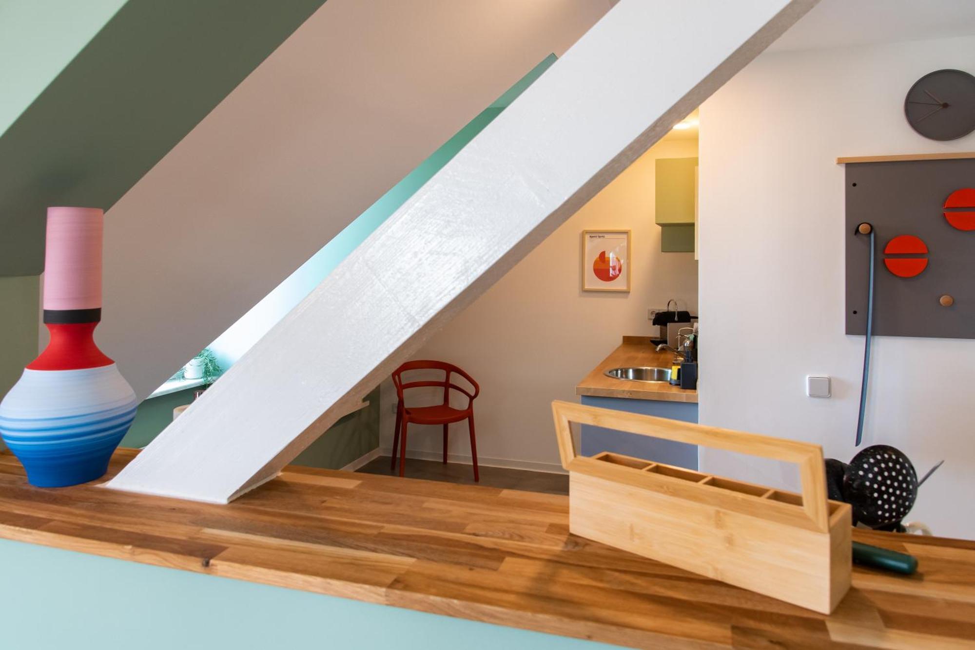 Bauhaus Apartment - Netflix, Nespresso, Zentral, Messe 开姆尼茨 外观 照片