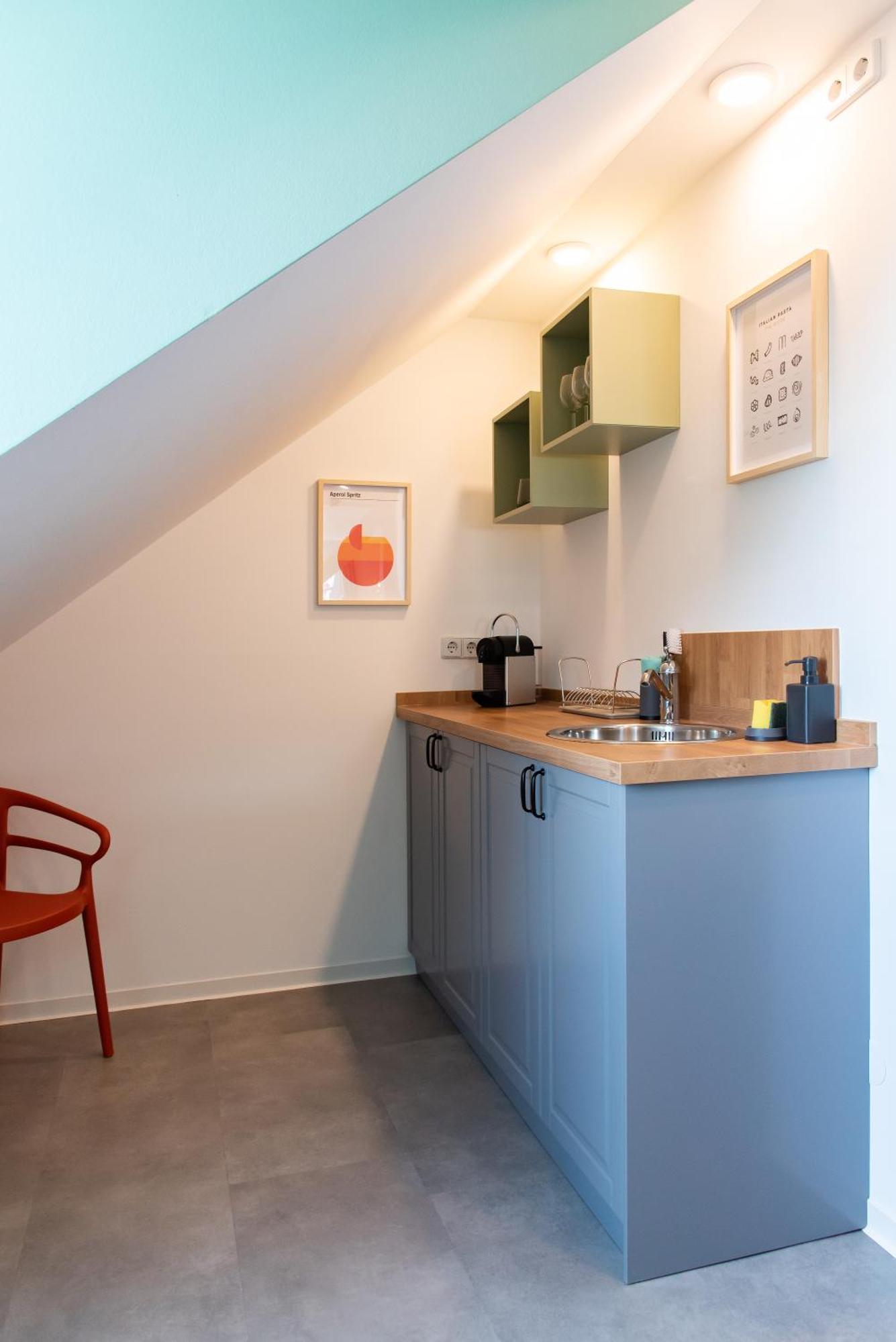 Bauhaus Apartment - Netflix, Nespresso, Zentral, Messe 开姆尼茨 外观 照片