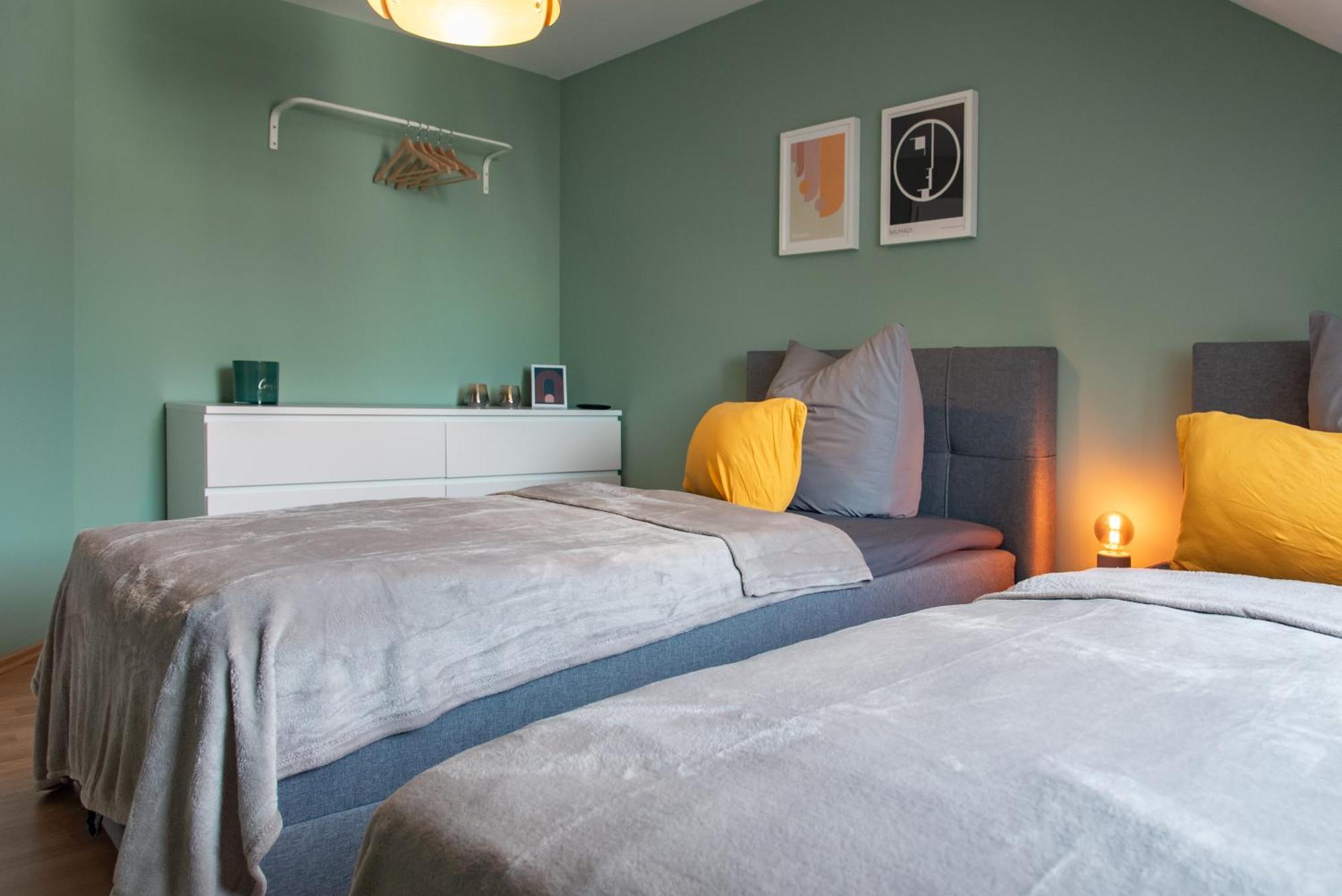 Bauhaus Apartment - Netflix, Nespresso, Zentral, Messe 开姆尼茨 外观 照片
